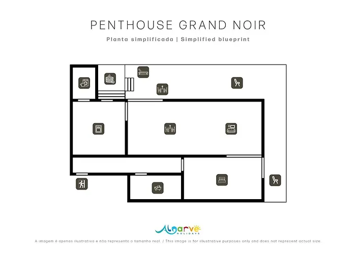 Penthouse Grand Noir By Algarve Holidays Apartment *